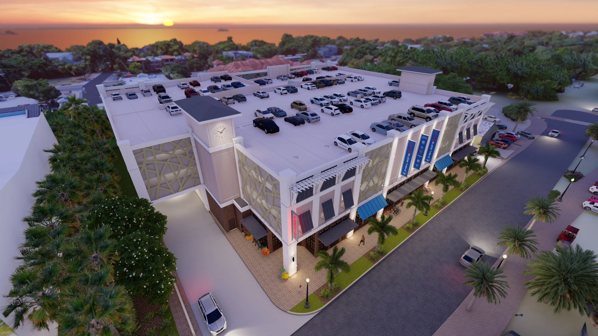Douglas Parking Center rendering