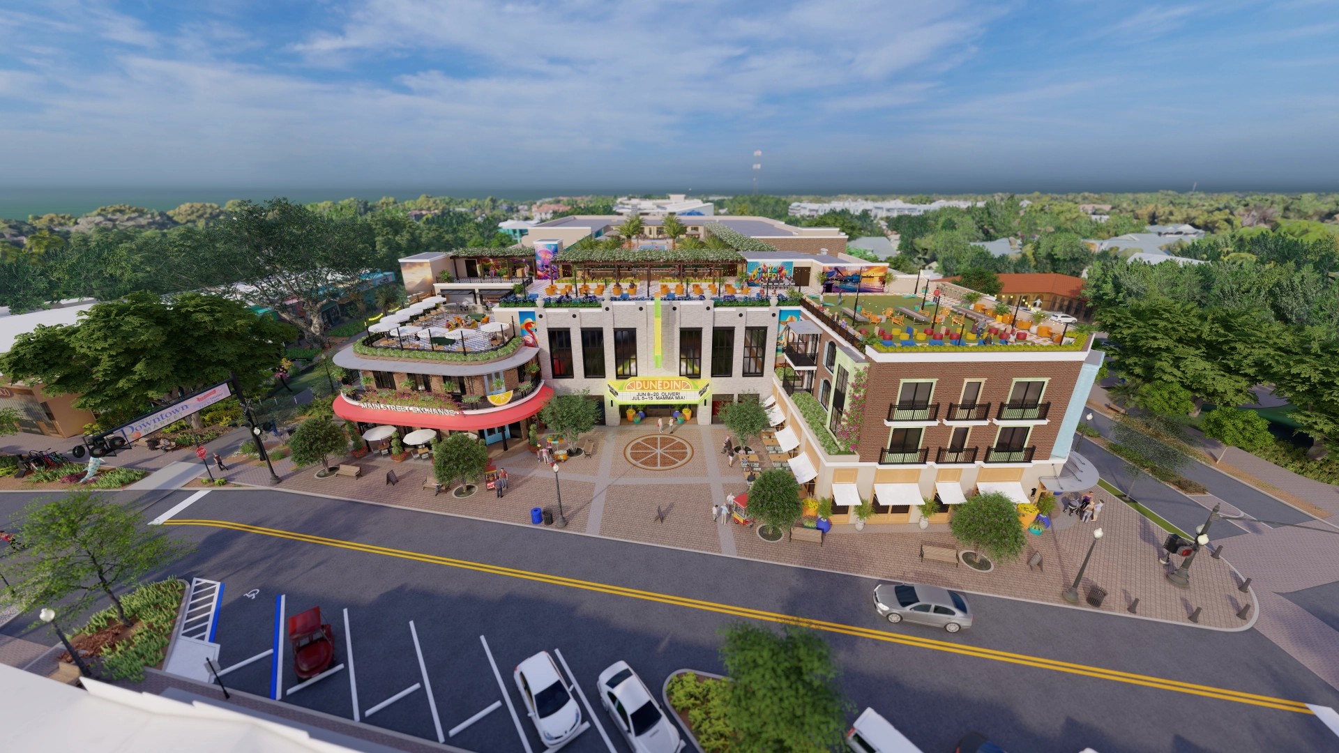 Main Street Exchange rendering
